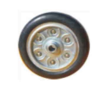 Solid Rubber Tyre Round Shape Wheel