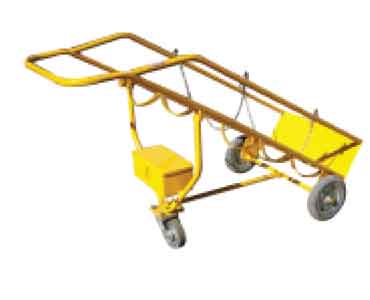NE-T1 Double Gas Cylinder Trolley With Tool Box
