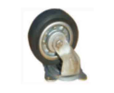 Solid Rubber Tyre Swivel Castor